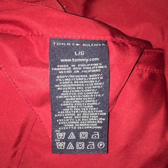 Men’s Tommy Hilfiger reversible puffed coat SIZE L - Picture 7 of 7